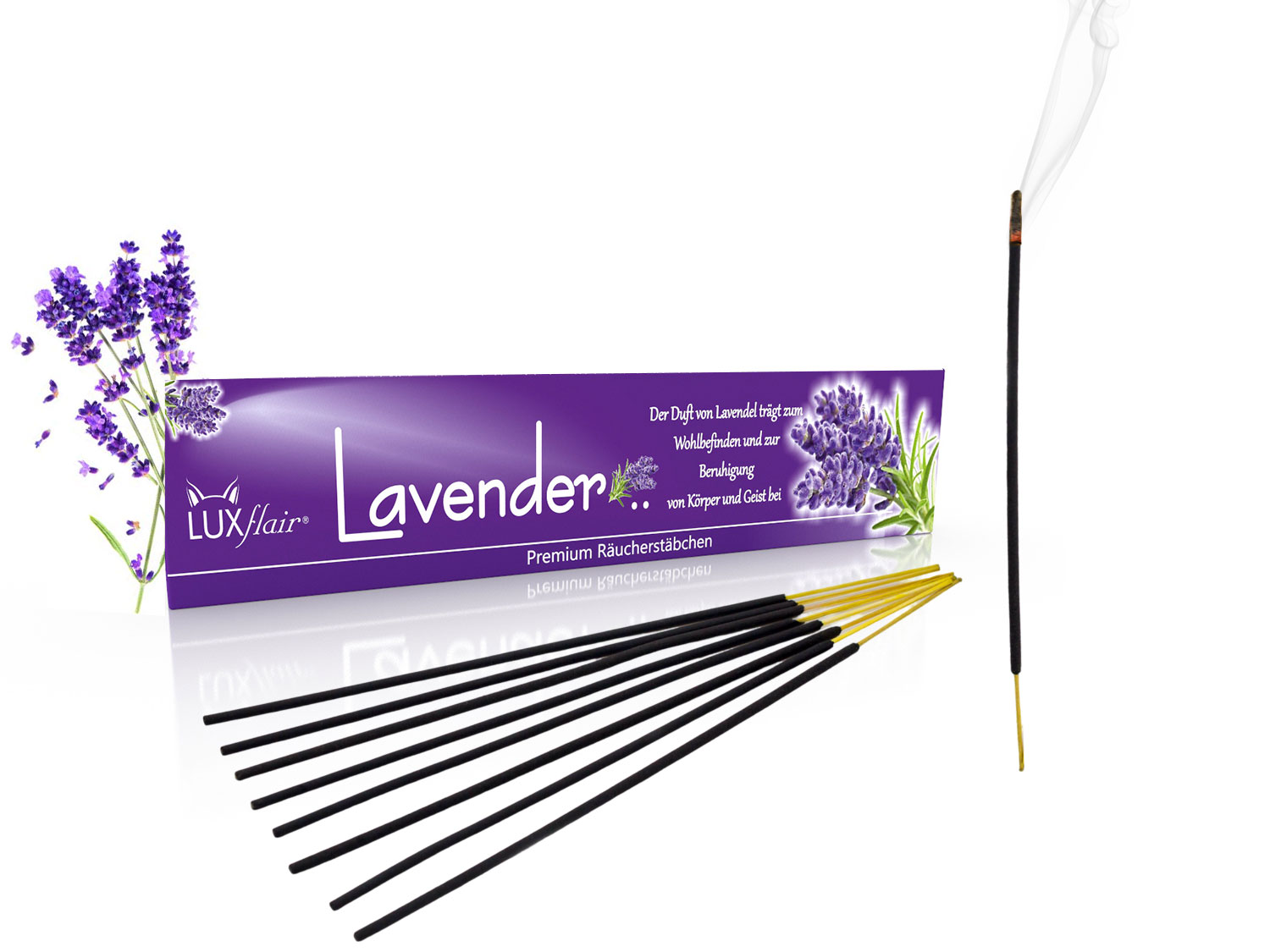 Räucherstäbchen LAVENDER mit Lavendelduft (LX2278) Räucherstäbchen LAVENDER mit Lavendelduft (LX2278)