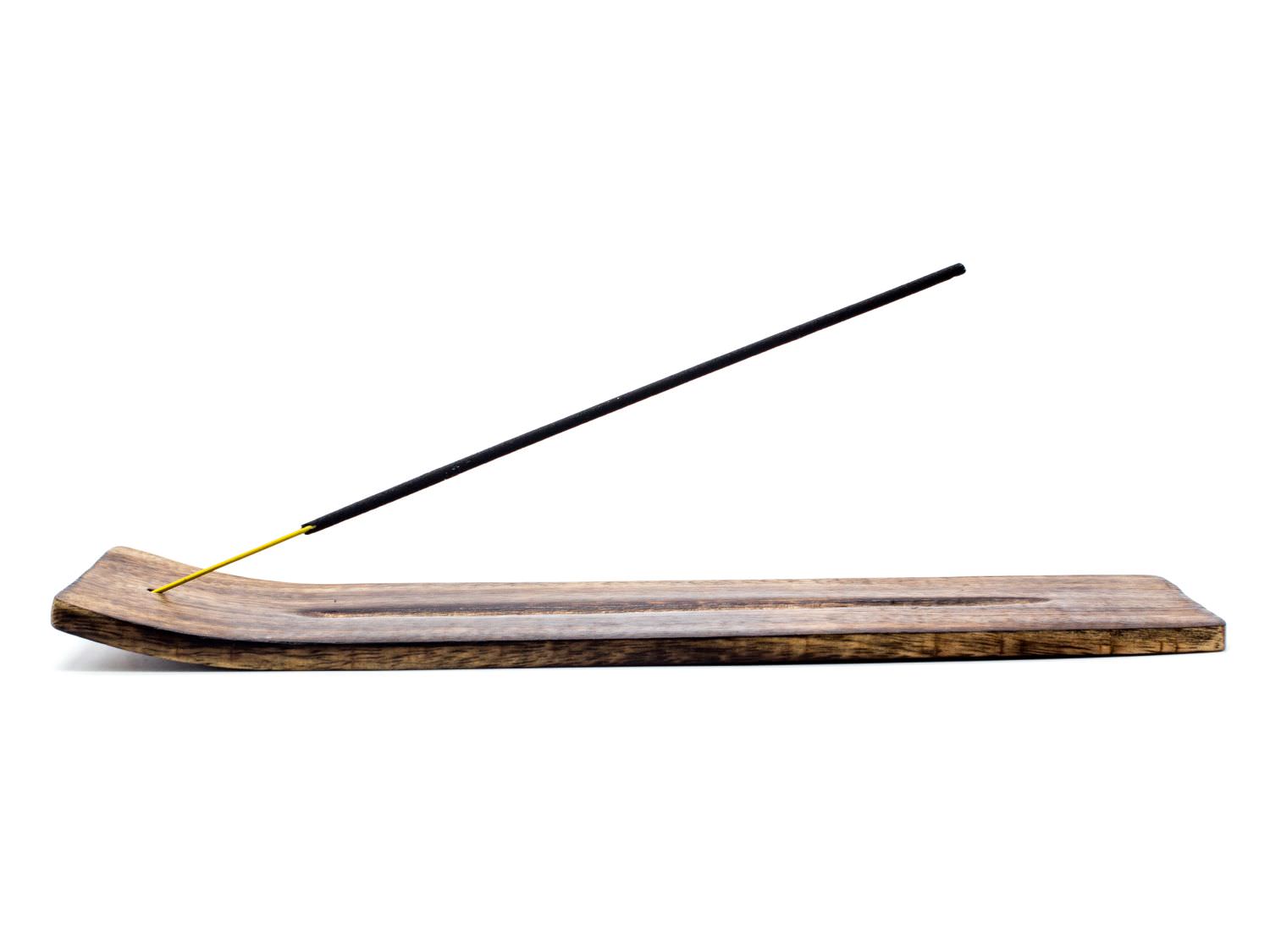 Räucherstäbchenhalter groß aus Holz (LX2051)