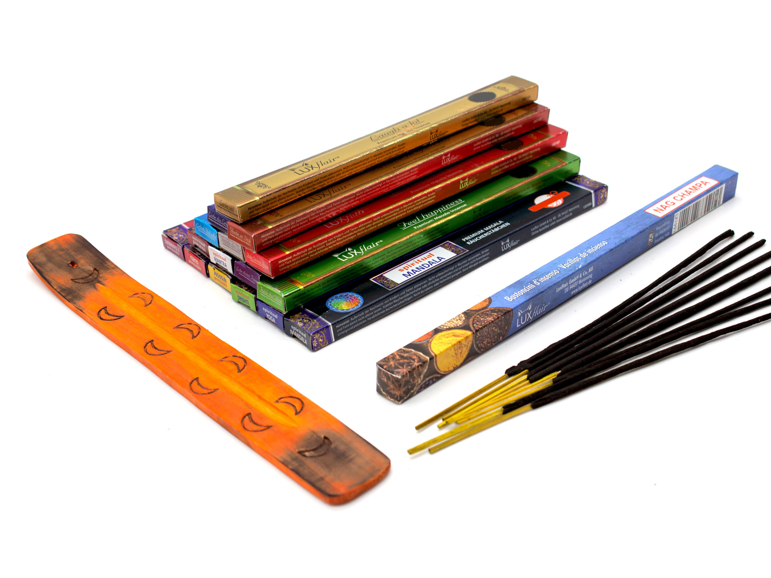 Einsteiger Räucherstäbchen Set inkl. Räucherstäbchenhalter (LX2231)